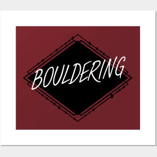 Bouldering Posters and Art